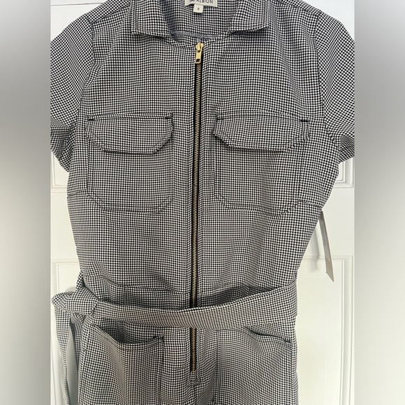 NWT ALBION FIT CITY JUMPSUIT, HOUNDSTOOTH - Women’s Size S - Picture 6 of 17